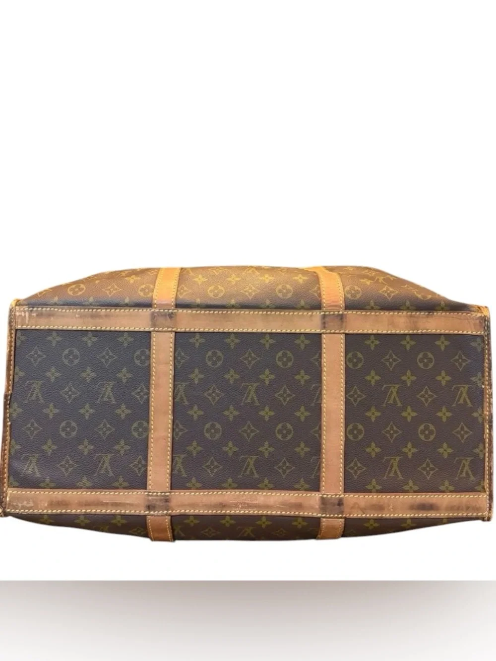 Louis Vuitton Sac Chasseur 55 LV Monogram Canvas Vintage Travel Bag Luggage Tote - Picture 12 of 13